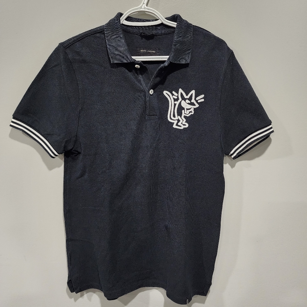 Marc Jacobs Stinky Rat polo shirt size small